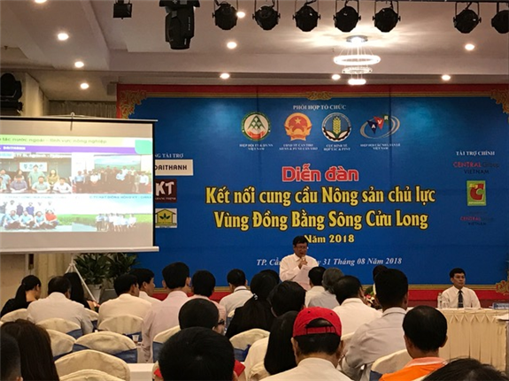 Diễn đàn đàn do Hiệp hội Trang trại và doanh nghiệp nông nghiệp Việt Nam tổ chức tại Cần Thơ