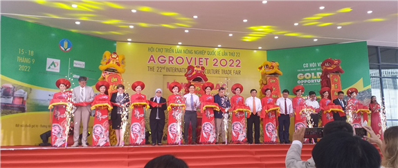Ảnh: Lễ khai mạc Hôi chợ Triển lãm Nông nghiệp Quốc tế lần thứ 22 - AgroViet 2022