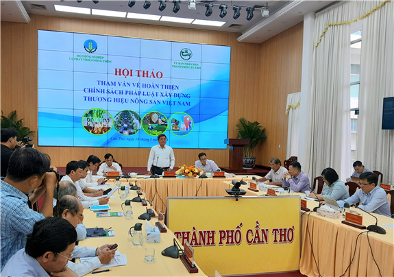Ảnh. Thứ trưởng Trần Thanh Nam phát biểu tại Hội thảo.